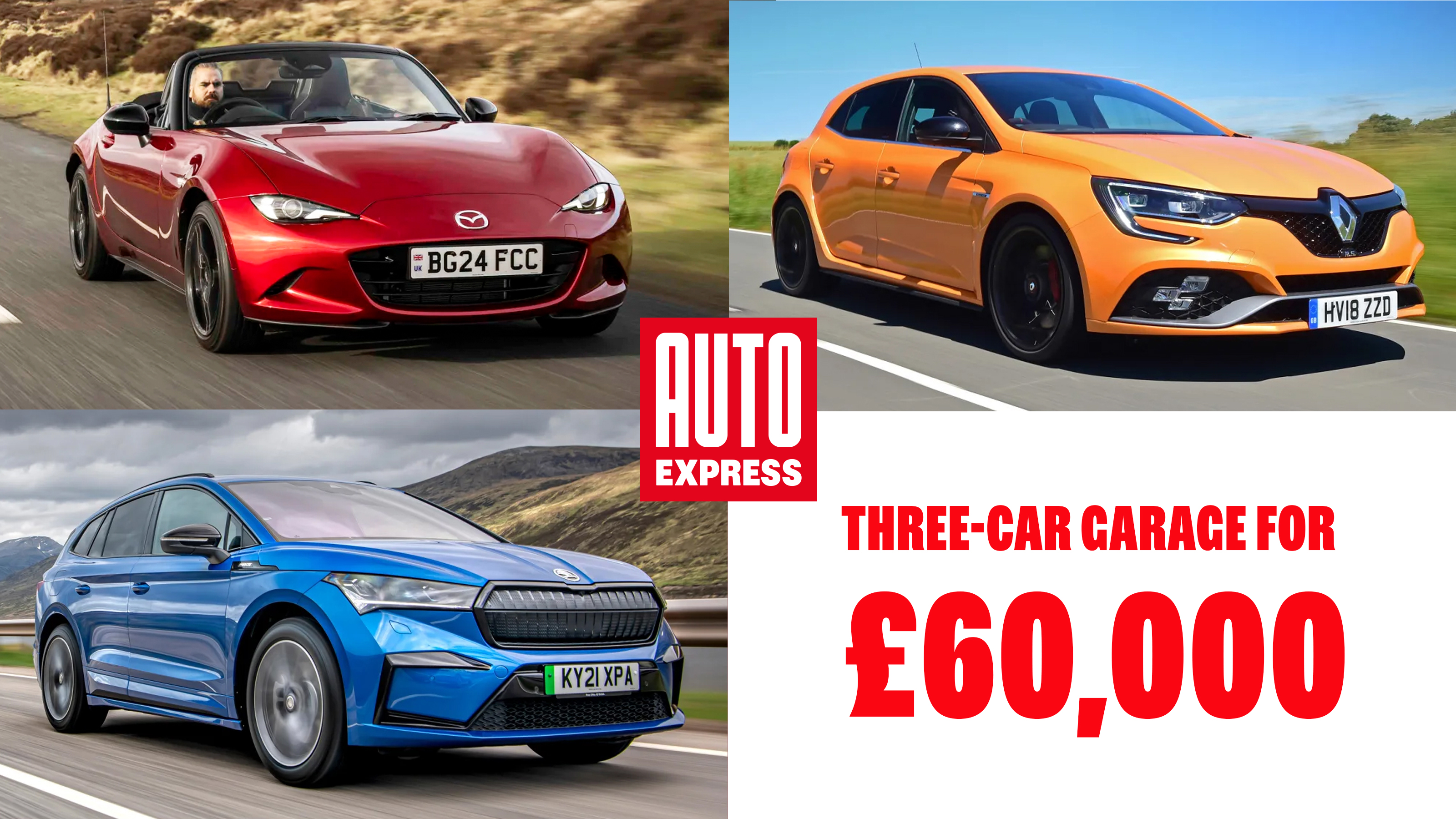 Three-car garage for £60,000