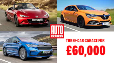 Three-car garage for £60,000