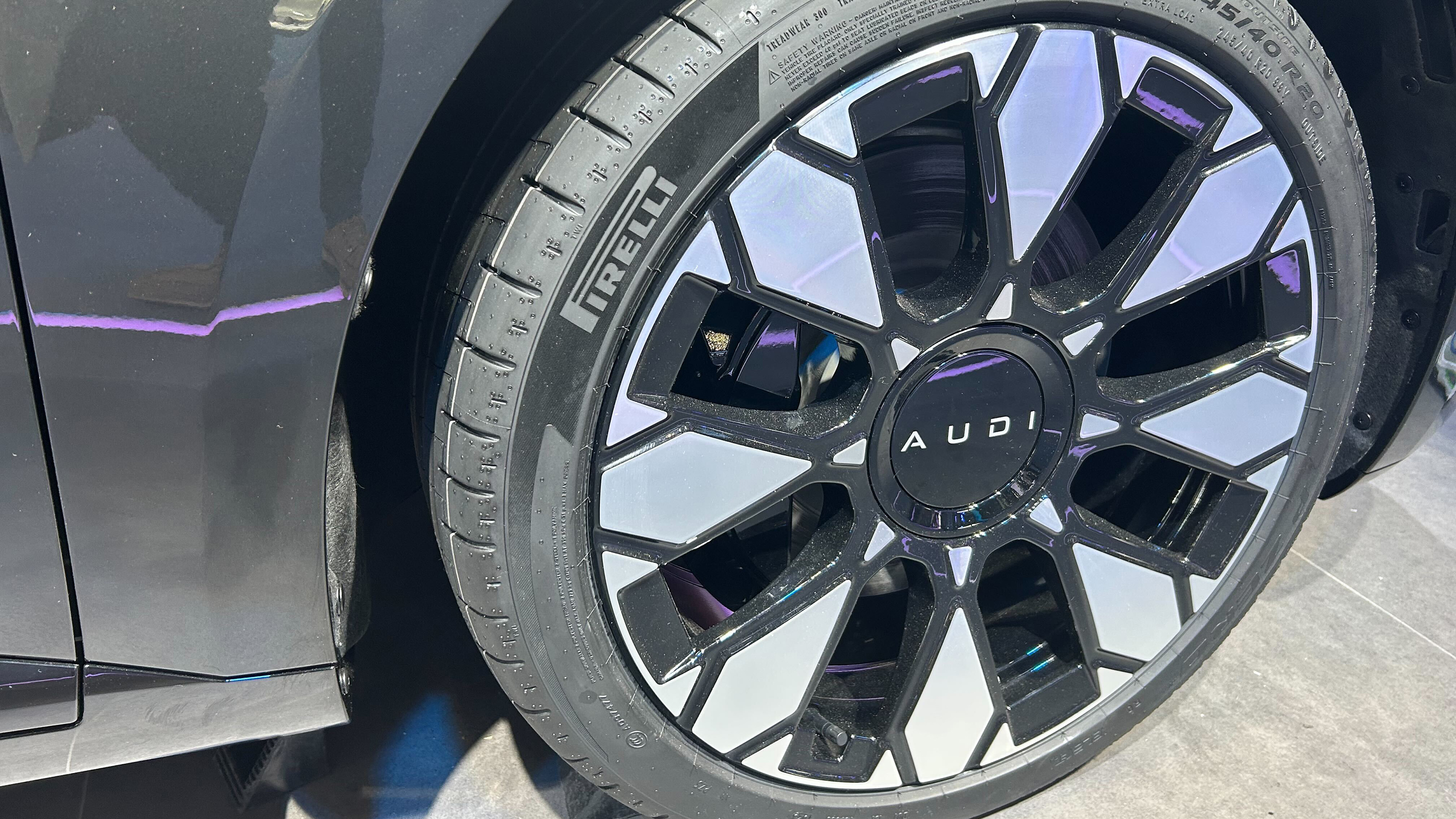 AUDI E5 Sportback on display at Shanghai Motor Show - wheel