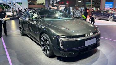 AUDI E5 Sportback on display at Shanghai Motor Show - front