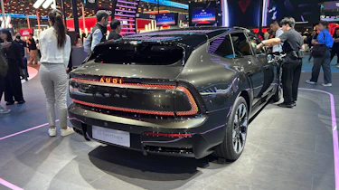 AUDI E5 Sportback on display at Shanghai Motor Show - rear