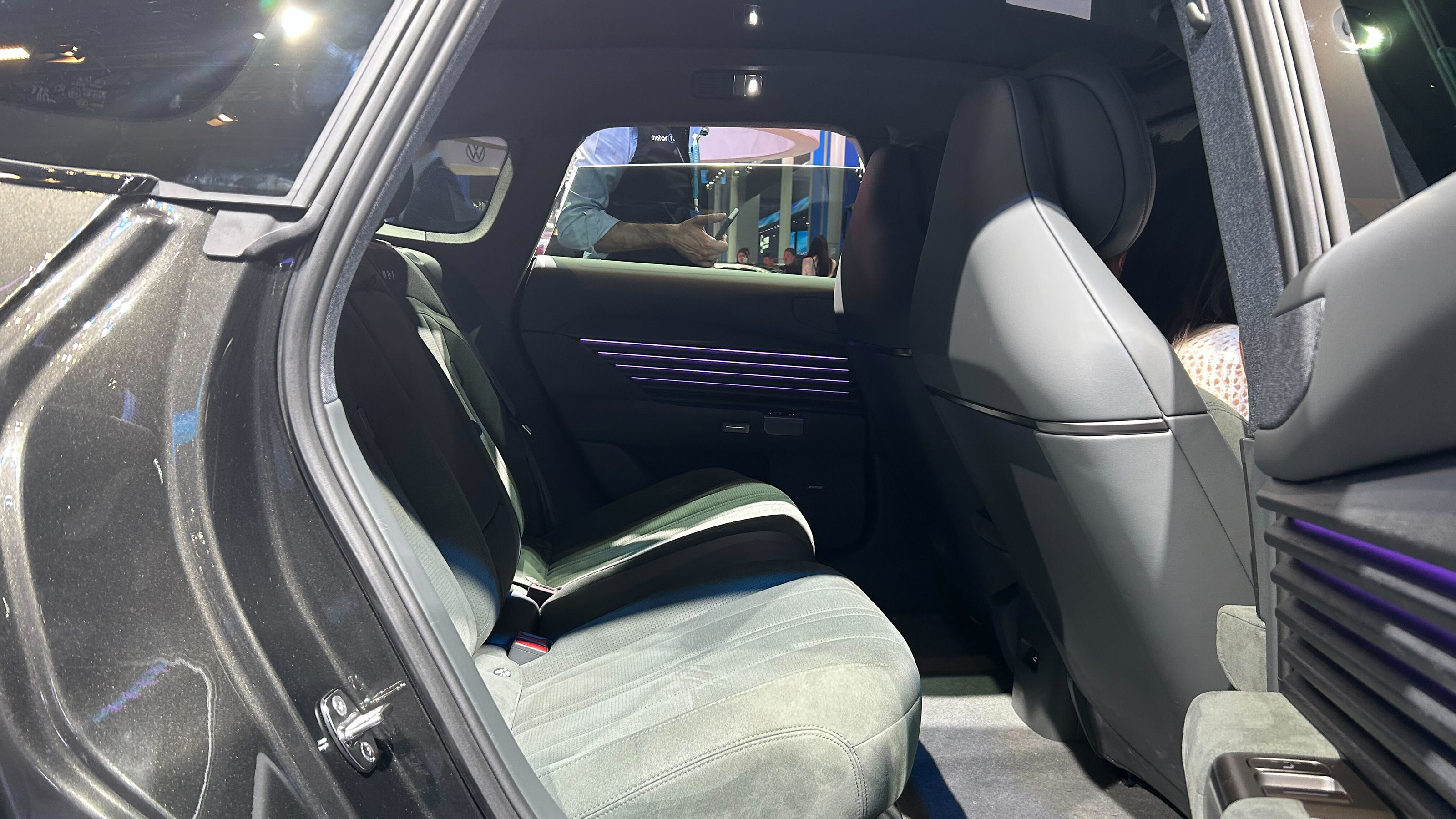 AUDI E5 Sportback on display at Shanghai Motor Show - rear seats