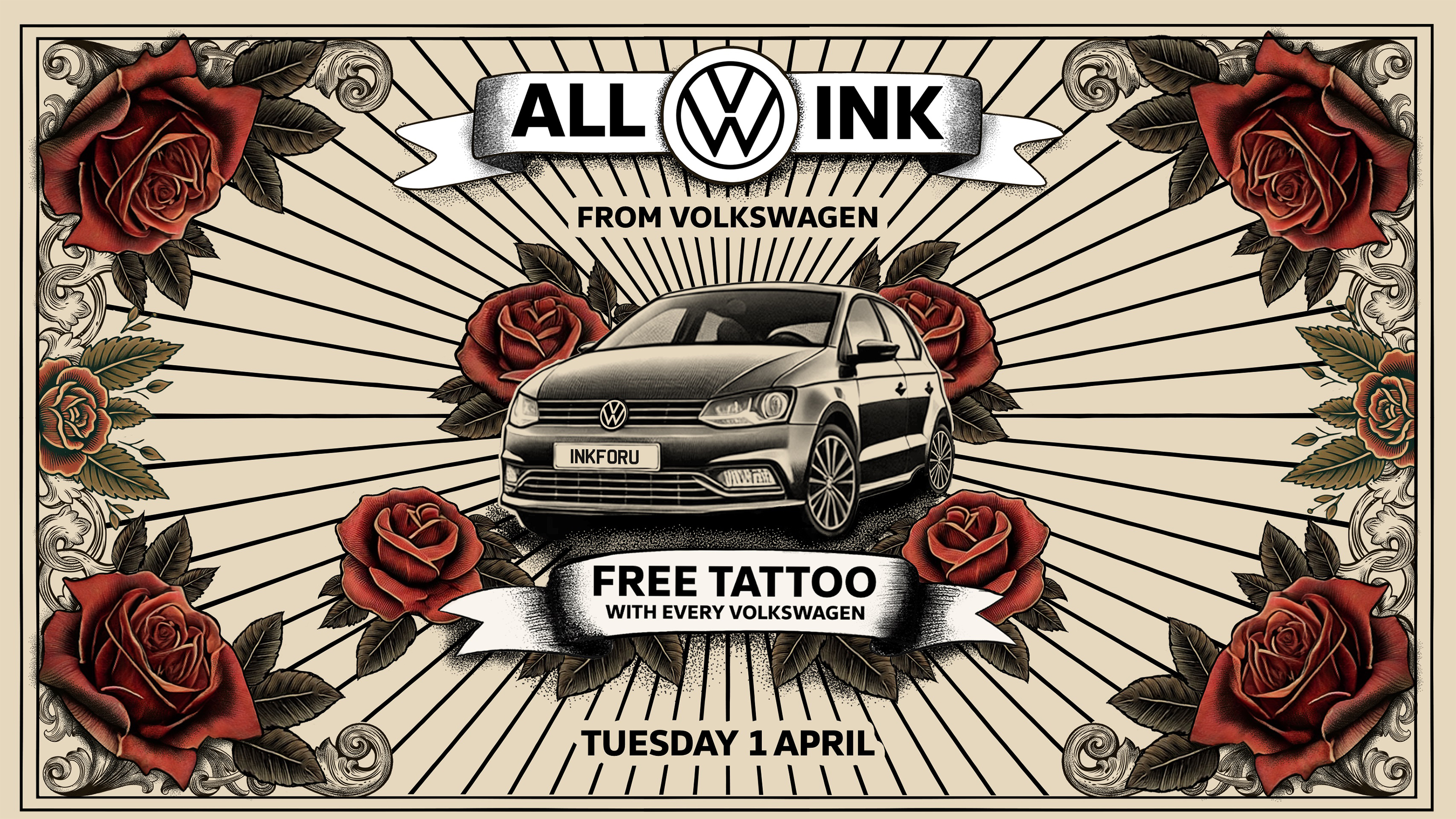 All-ink from Volkswagen offer