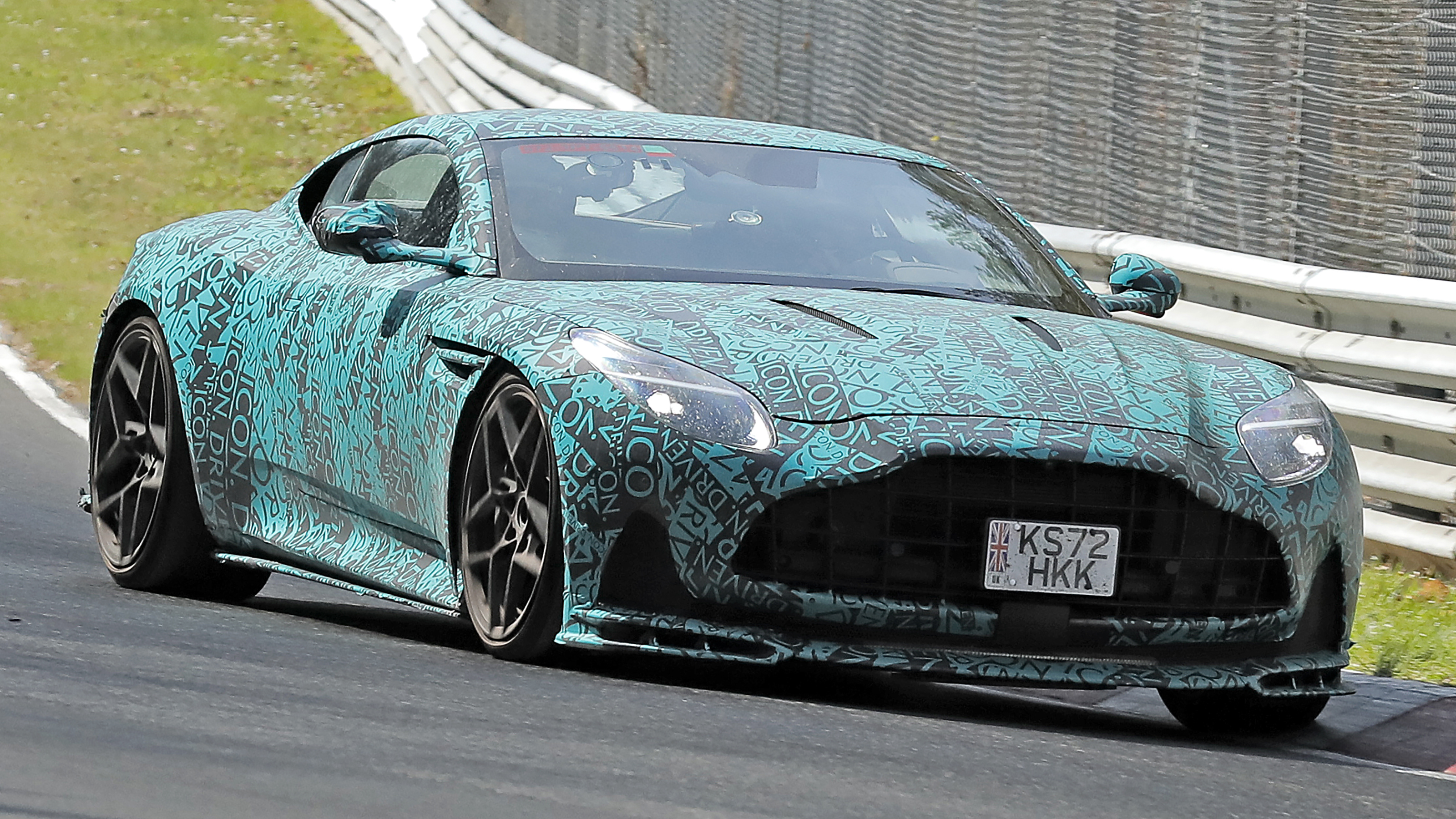 Aston Martin DB12 AMR - front 3/4