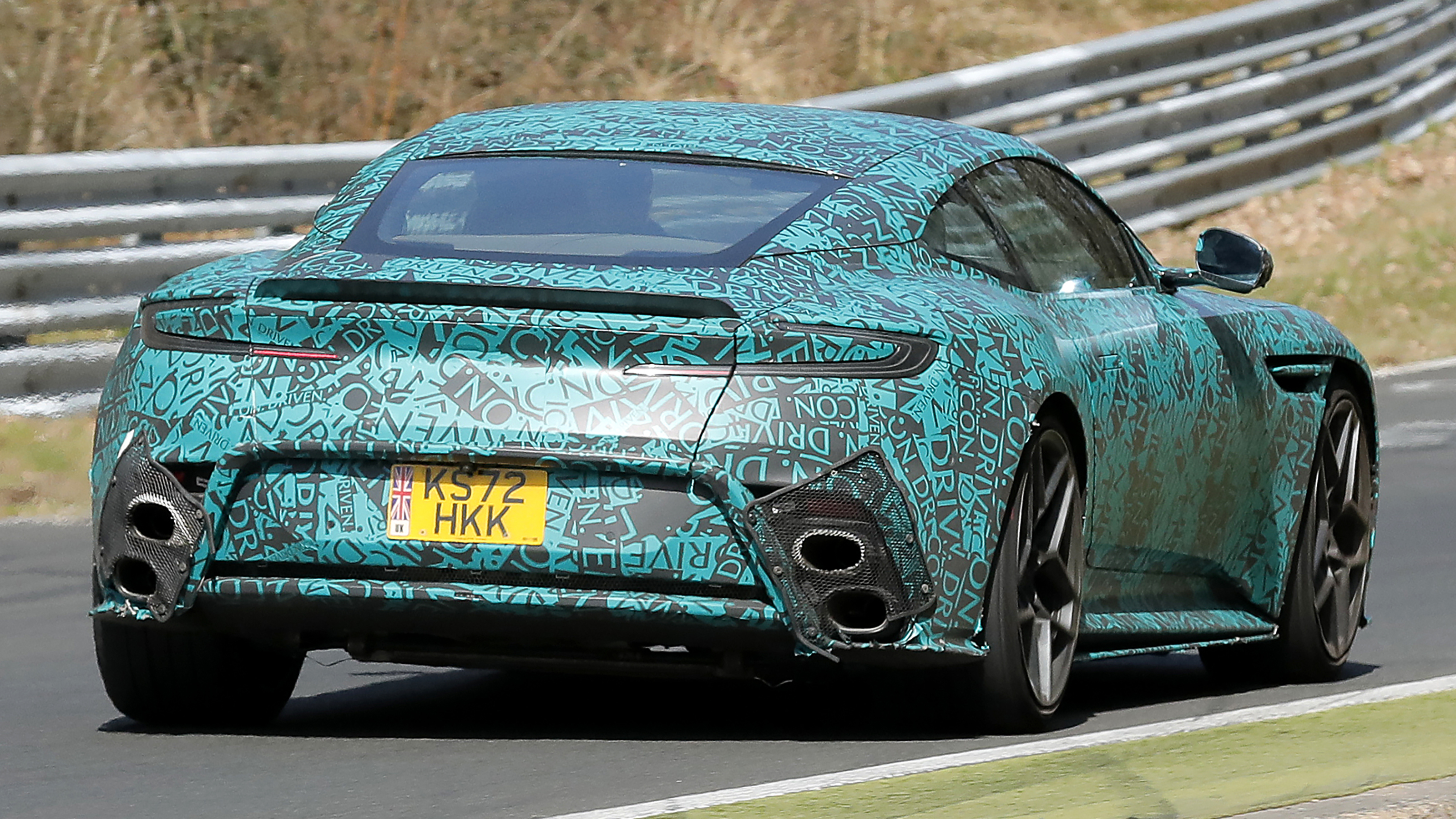 Aston Martin DB12 AMR - rear 3/4