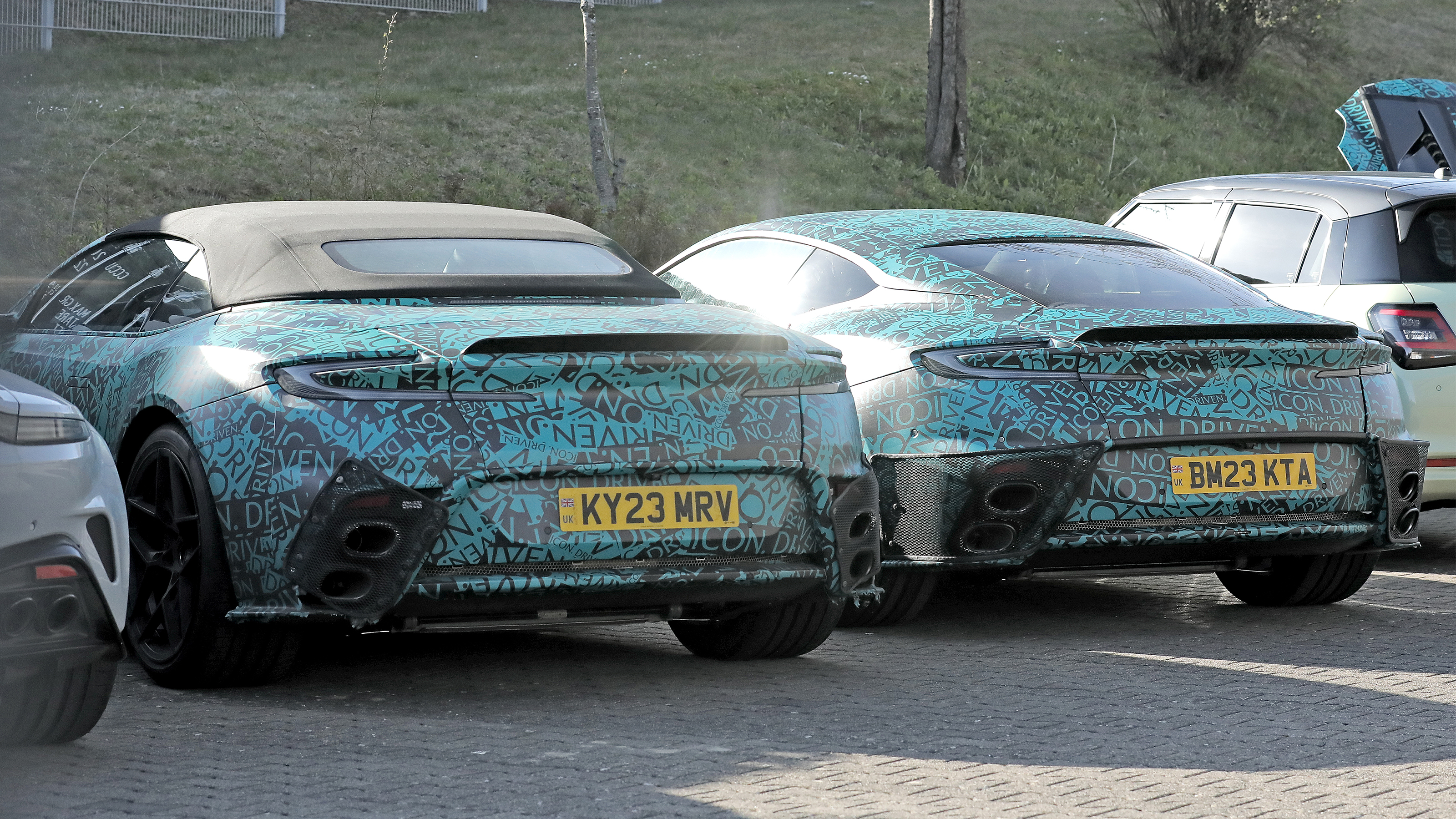 Aston Martin DB12 AMR - rear end