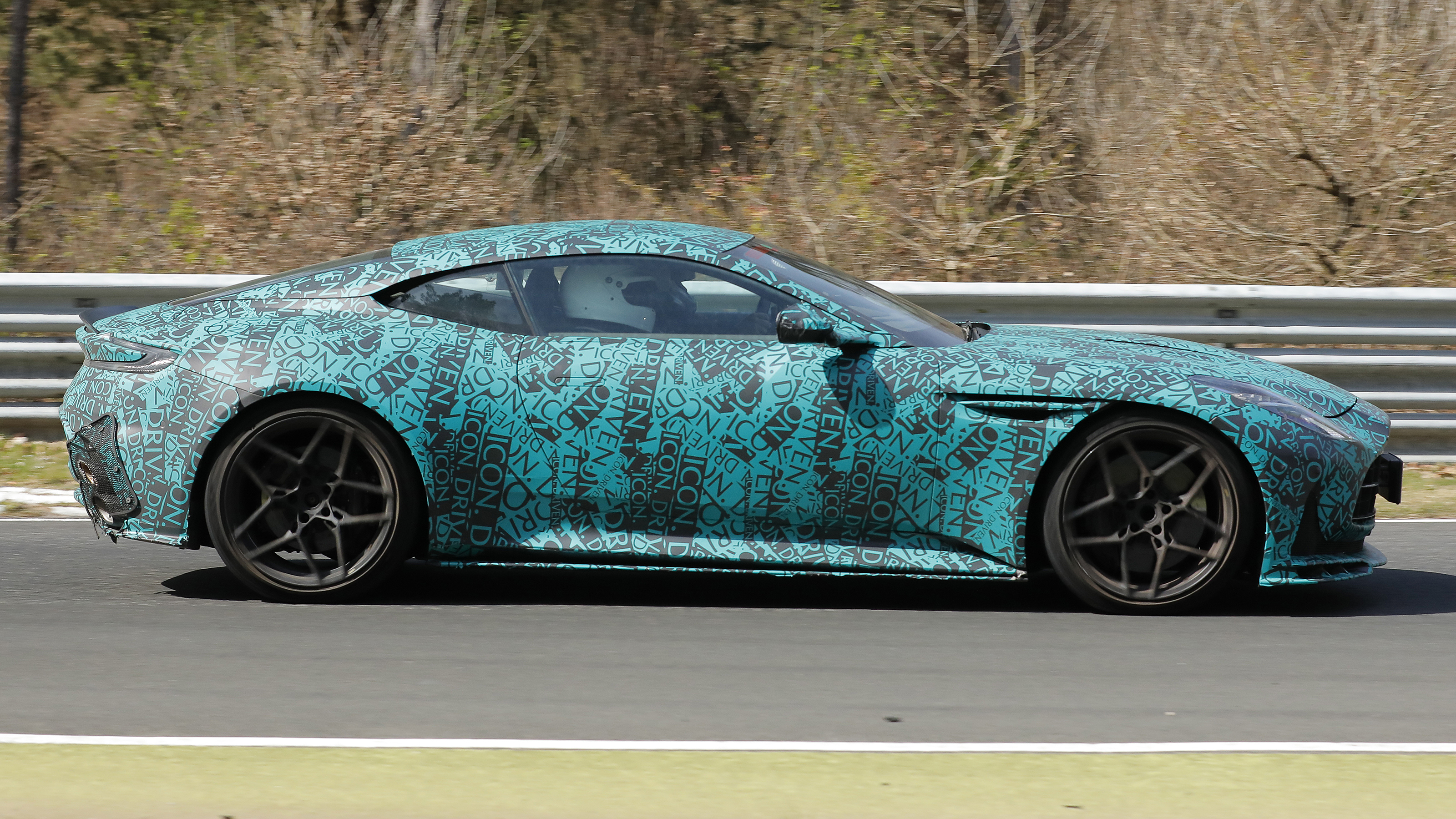 Aston Martin DB12 AMR - side profile