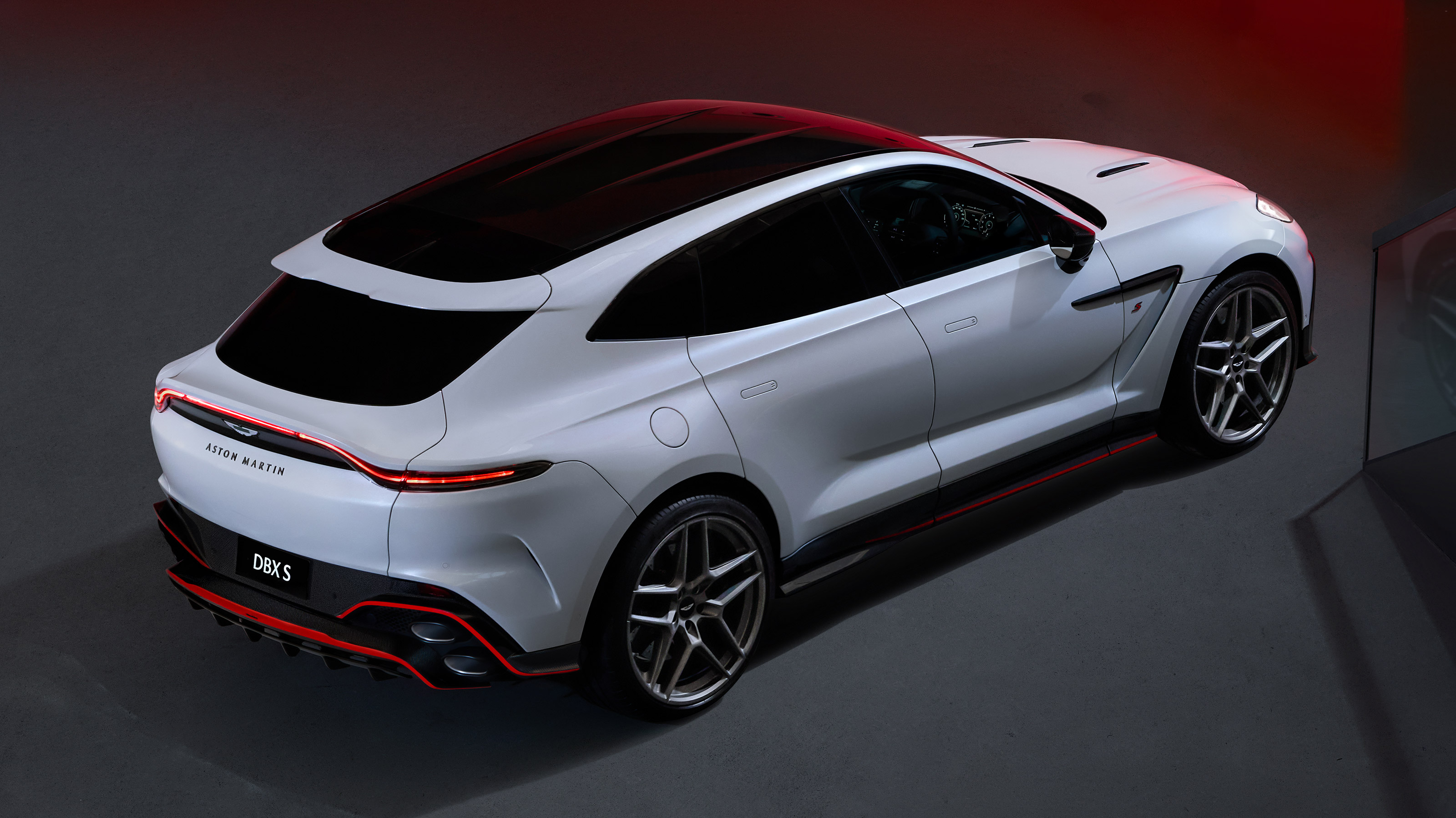 Aston Martin DBX S - rear above