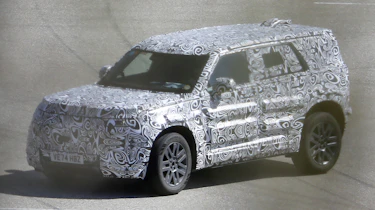Baby Electric Land Rover Defender Sport - front 3/4