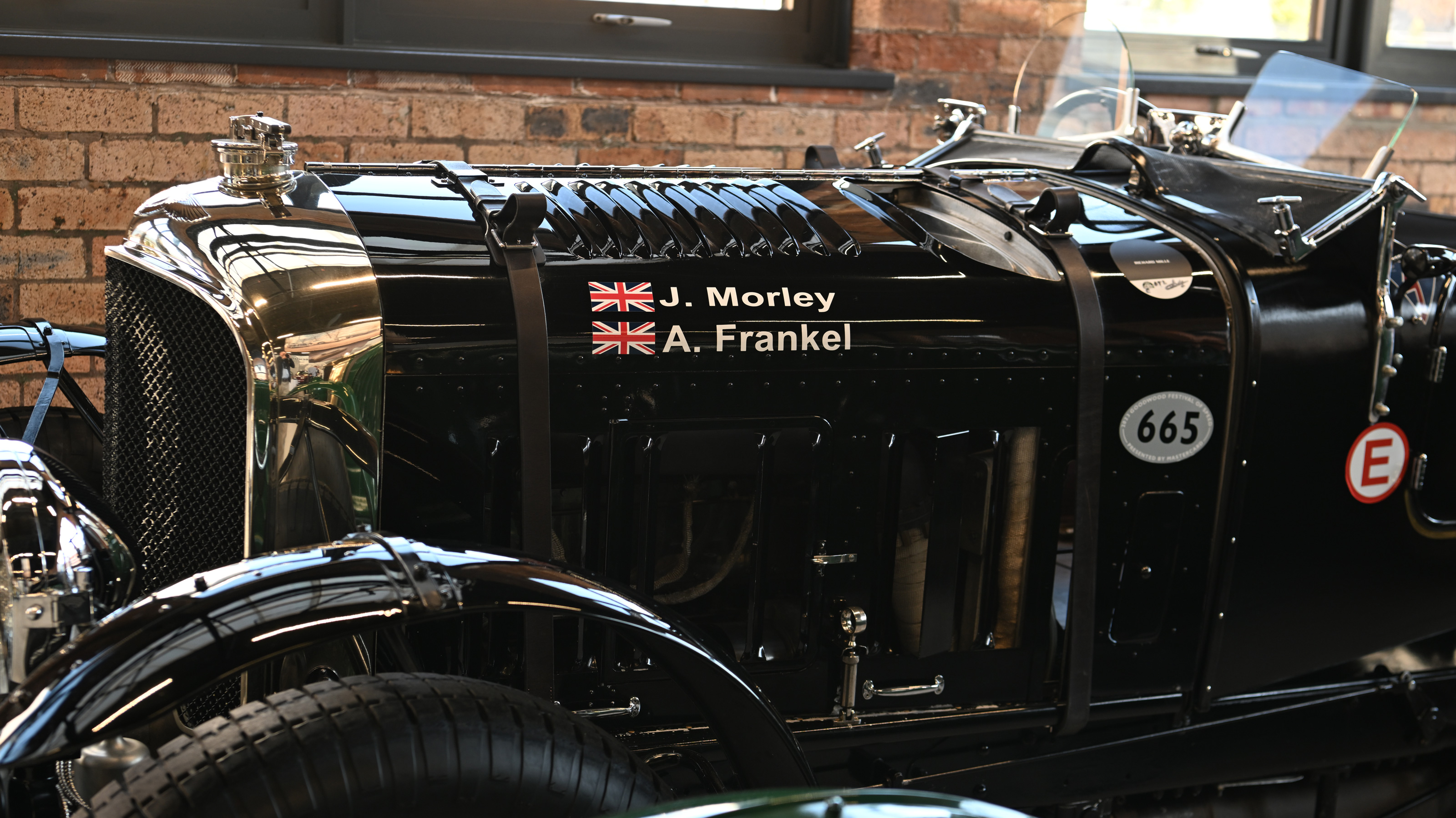 Bentley Crewe Factory - heritage museum Bentley Blower