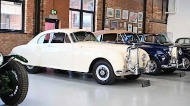 Bentley Crewe Factory - heritage museum older models