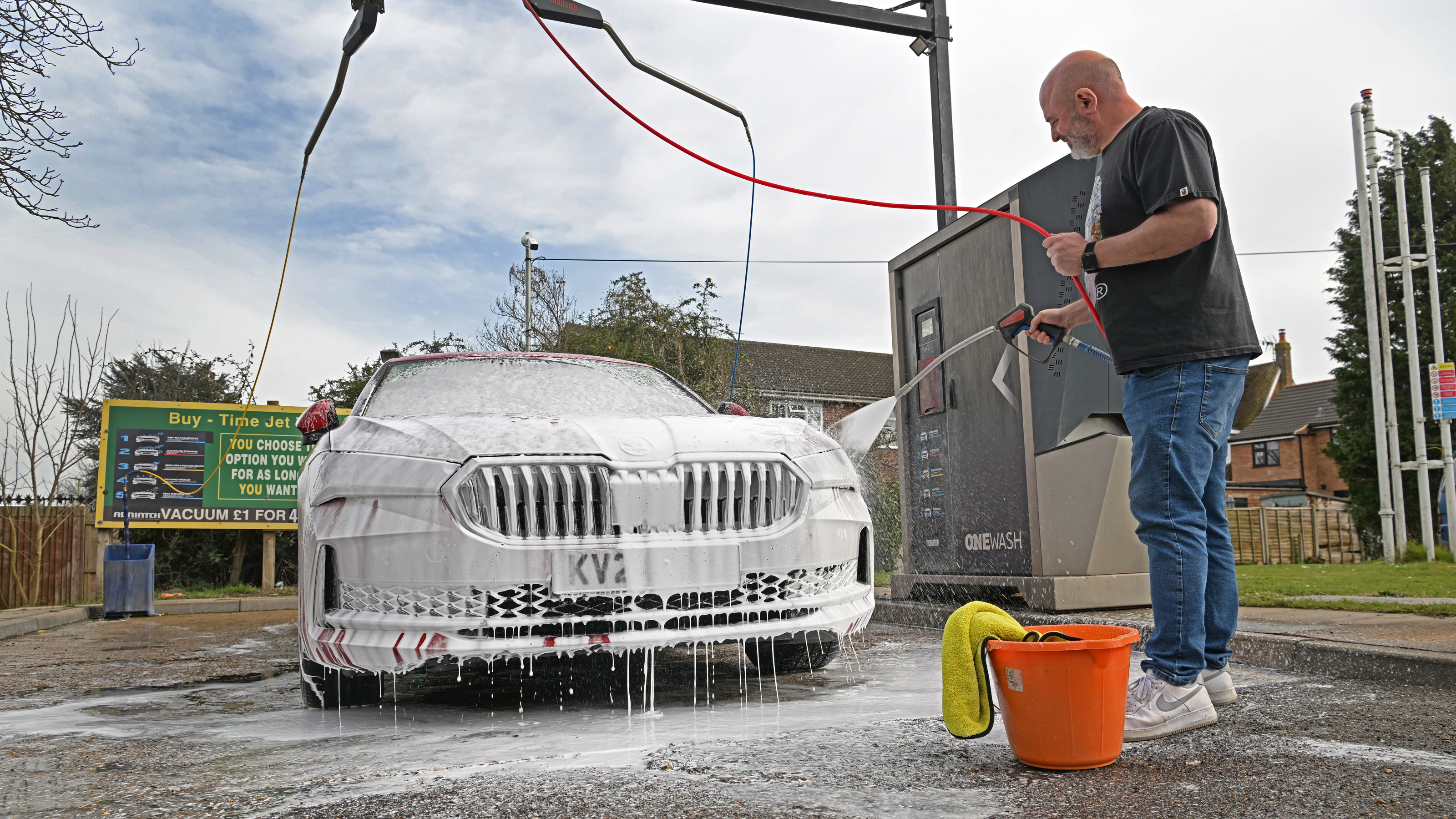 Best car wash options - jet wash