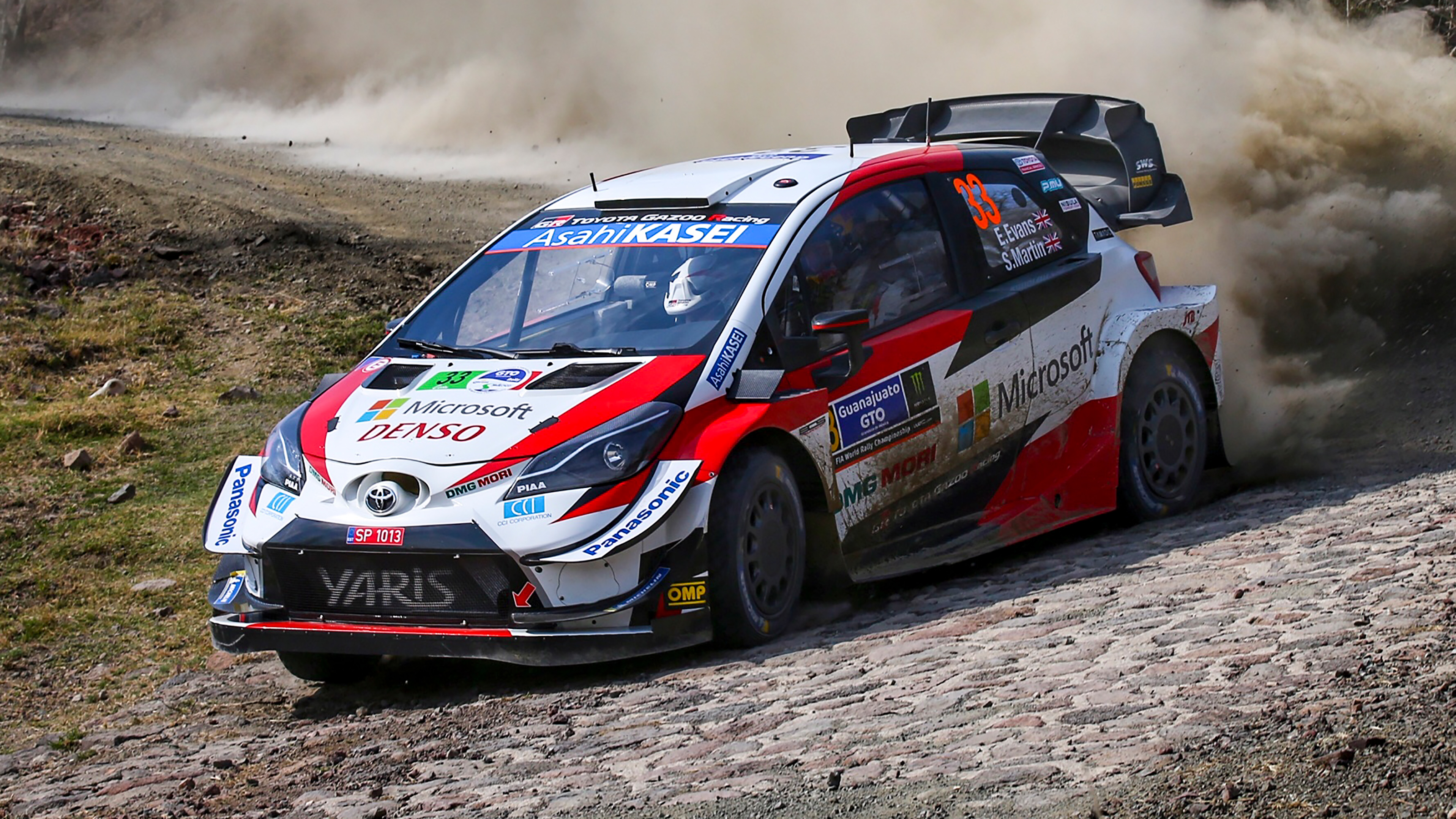 Toyota Yaris WRC rally car