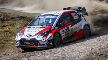 Toyota Yaris WRC rally car