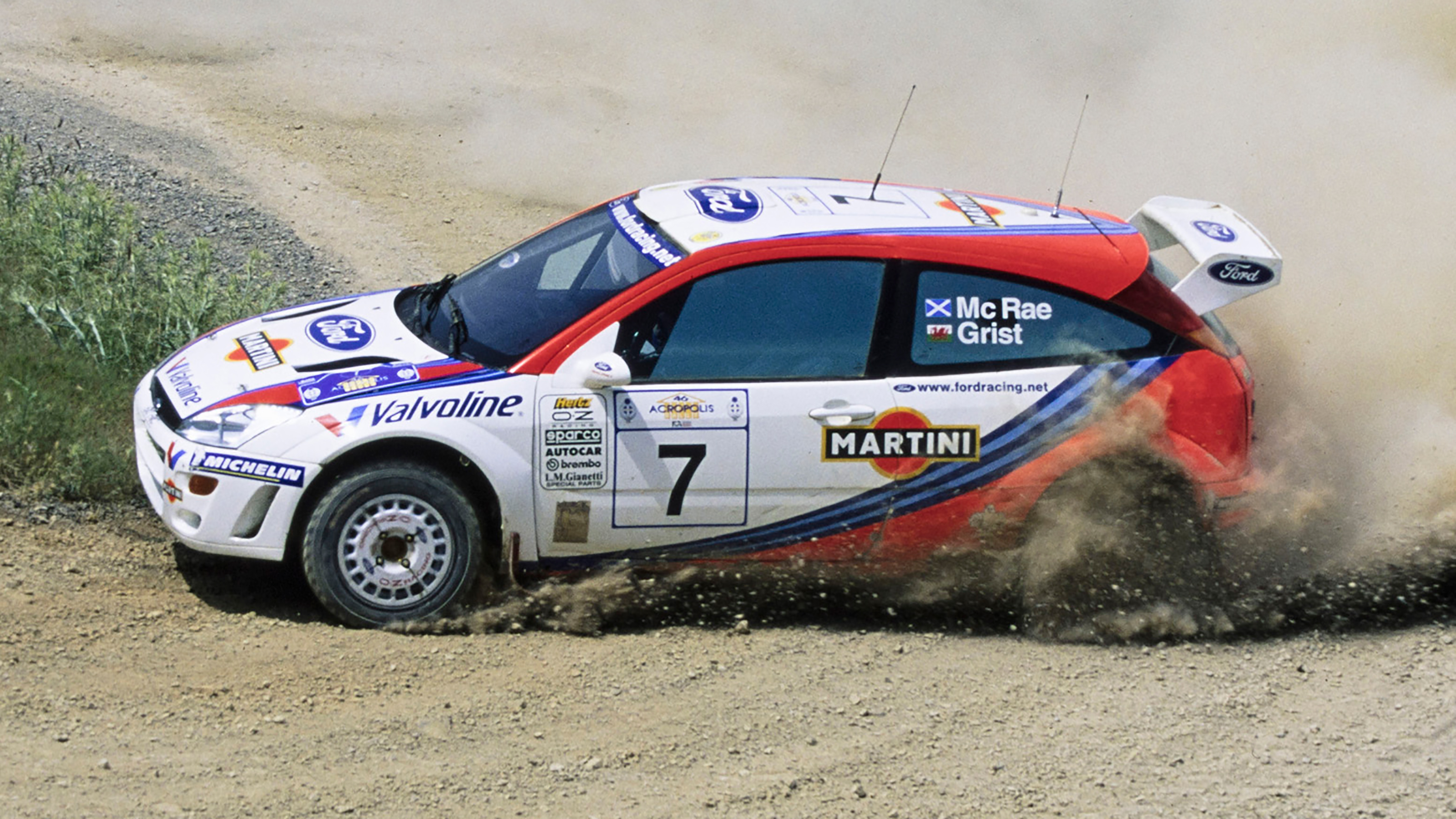 Ford Focus WRC rally car