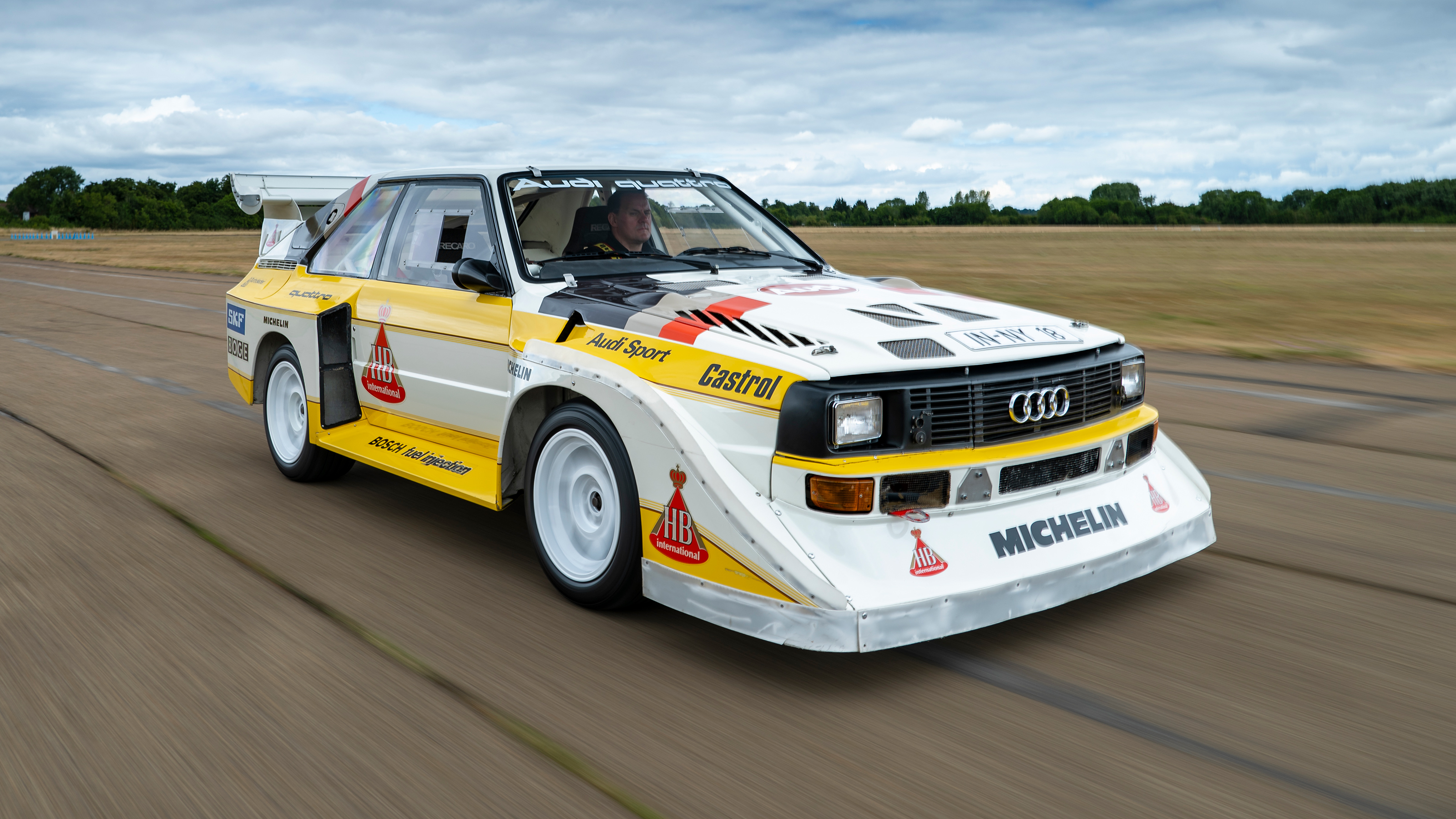 Audi Quattro rally car