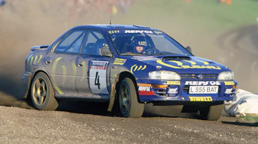 Subaru Impreza rally car