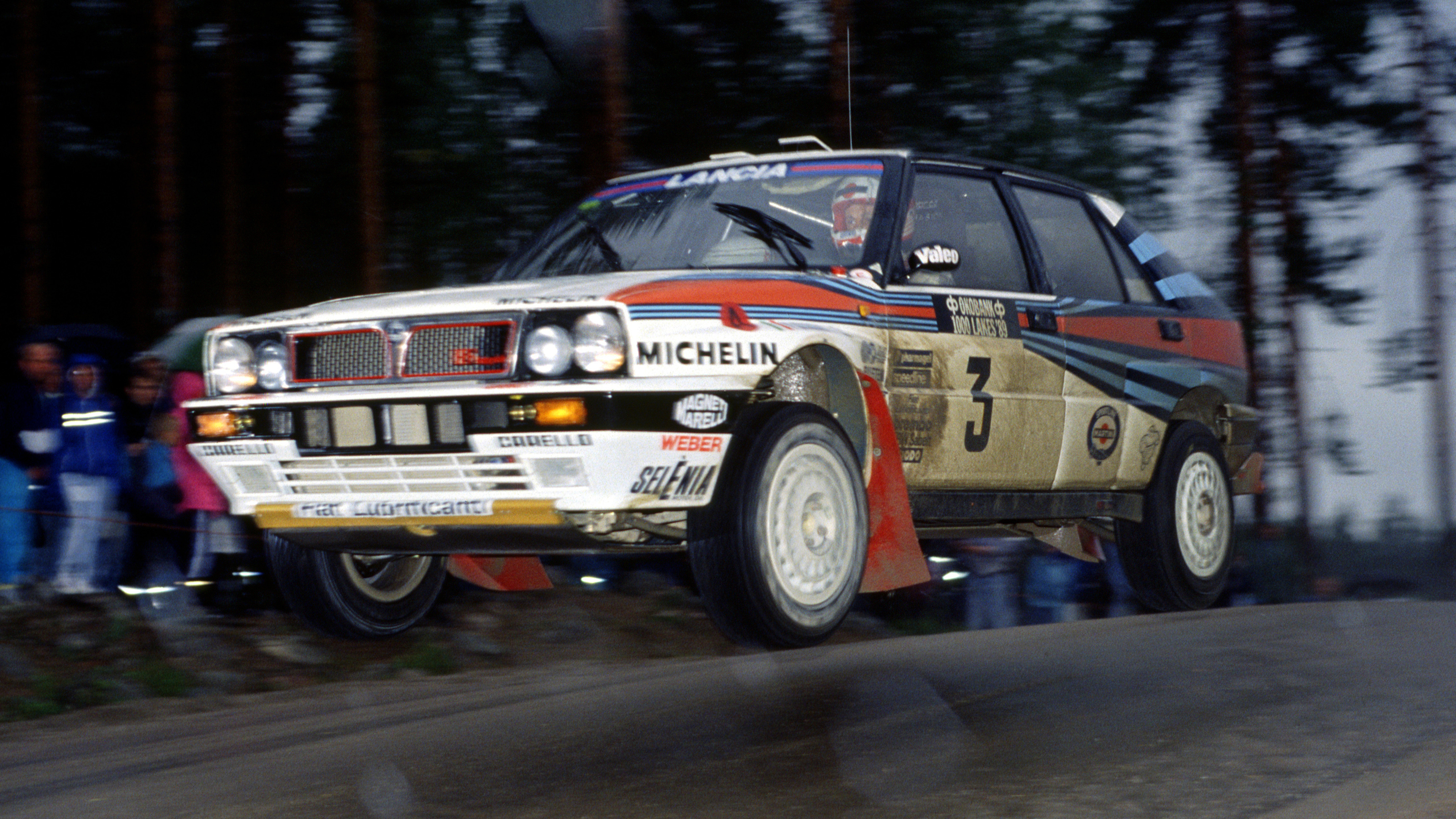 Lancia Delta rally car