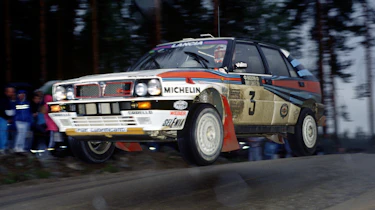 Lancia Delta rally car