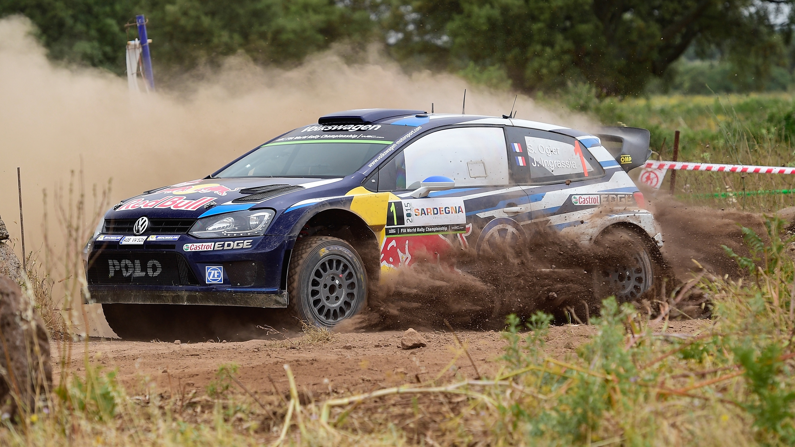 VW Polo R WRC rally car