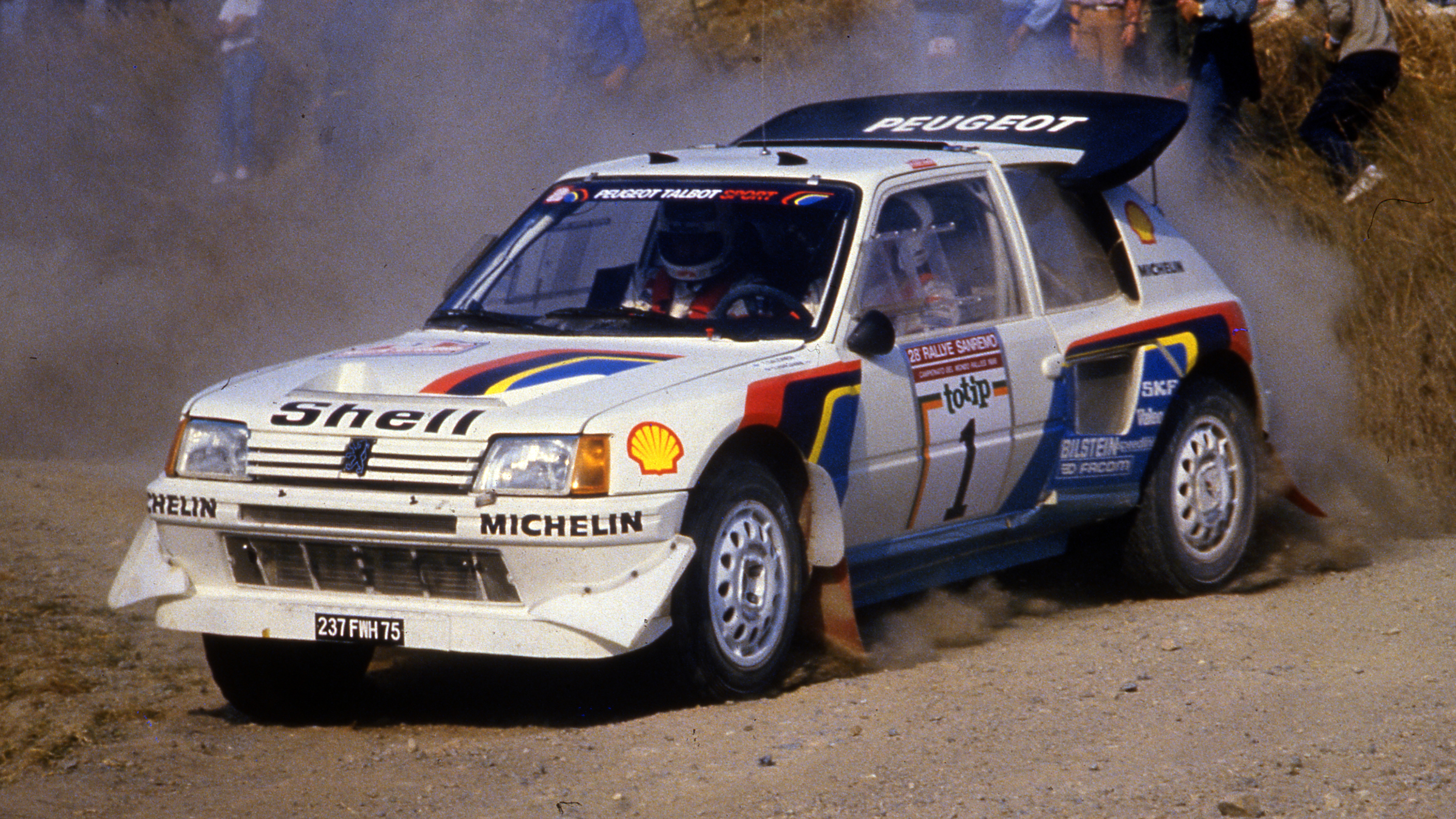 Peugeot 205 T16 rally car
