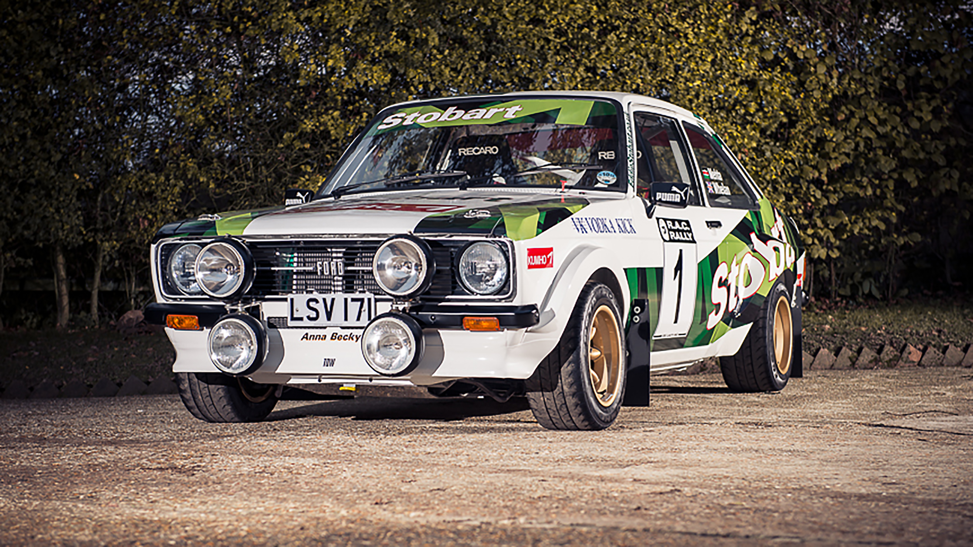 Ford Escort Mk2 rally car