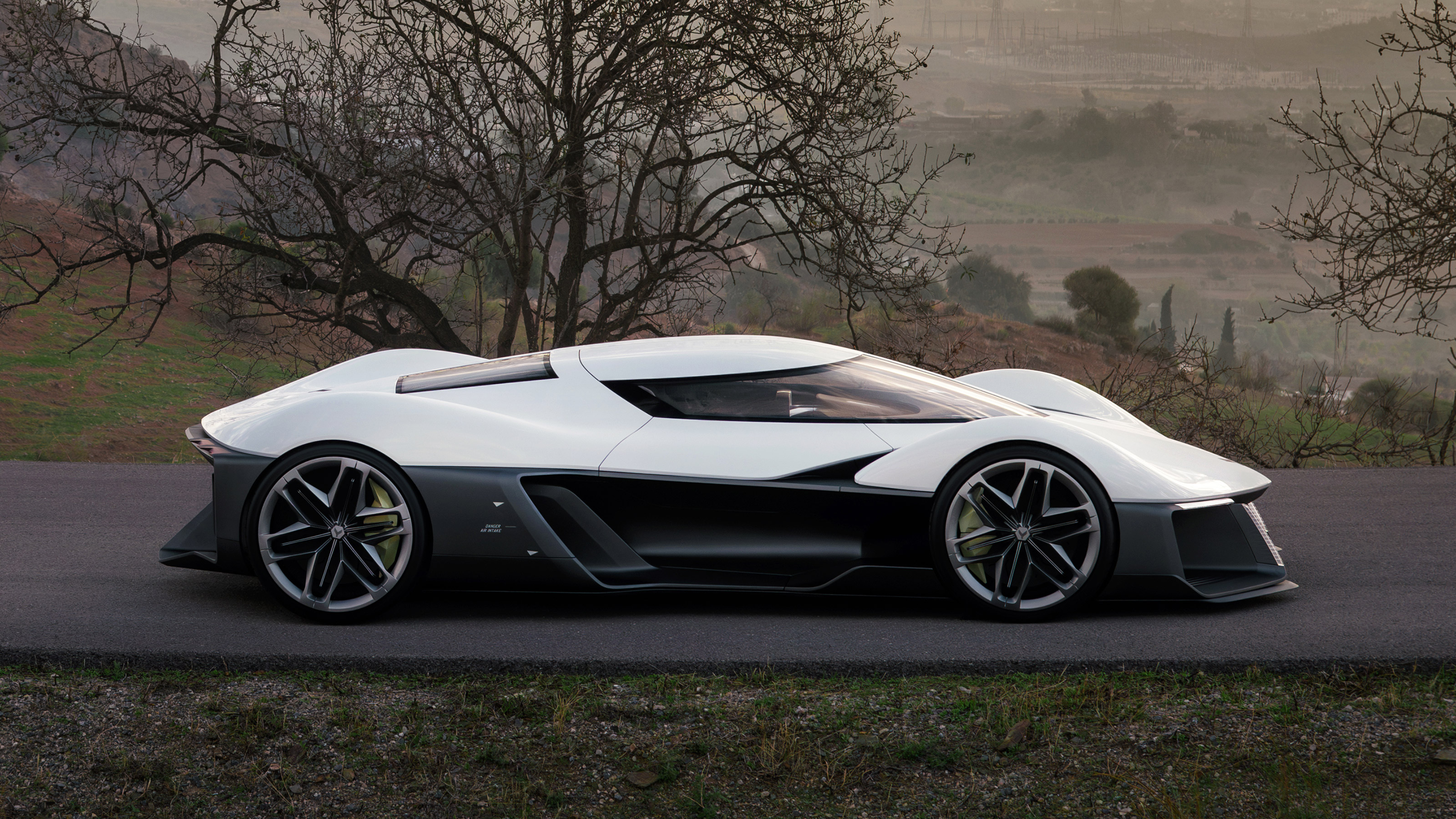 Corvette concept - side action
