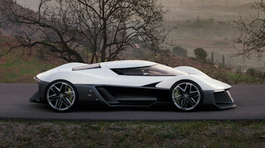 Corvette concept - side action