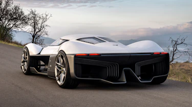 Corvette concept - rear action