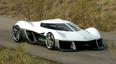 Corvette concept - front action