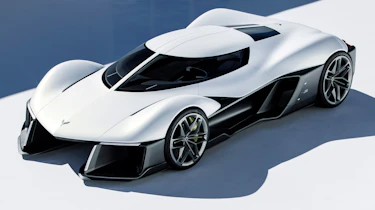 Corvette concept - front above