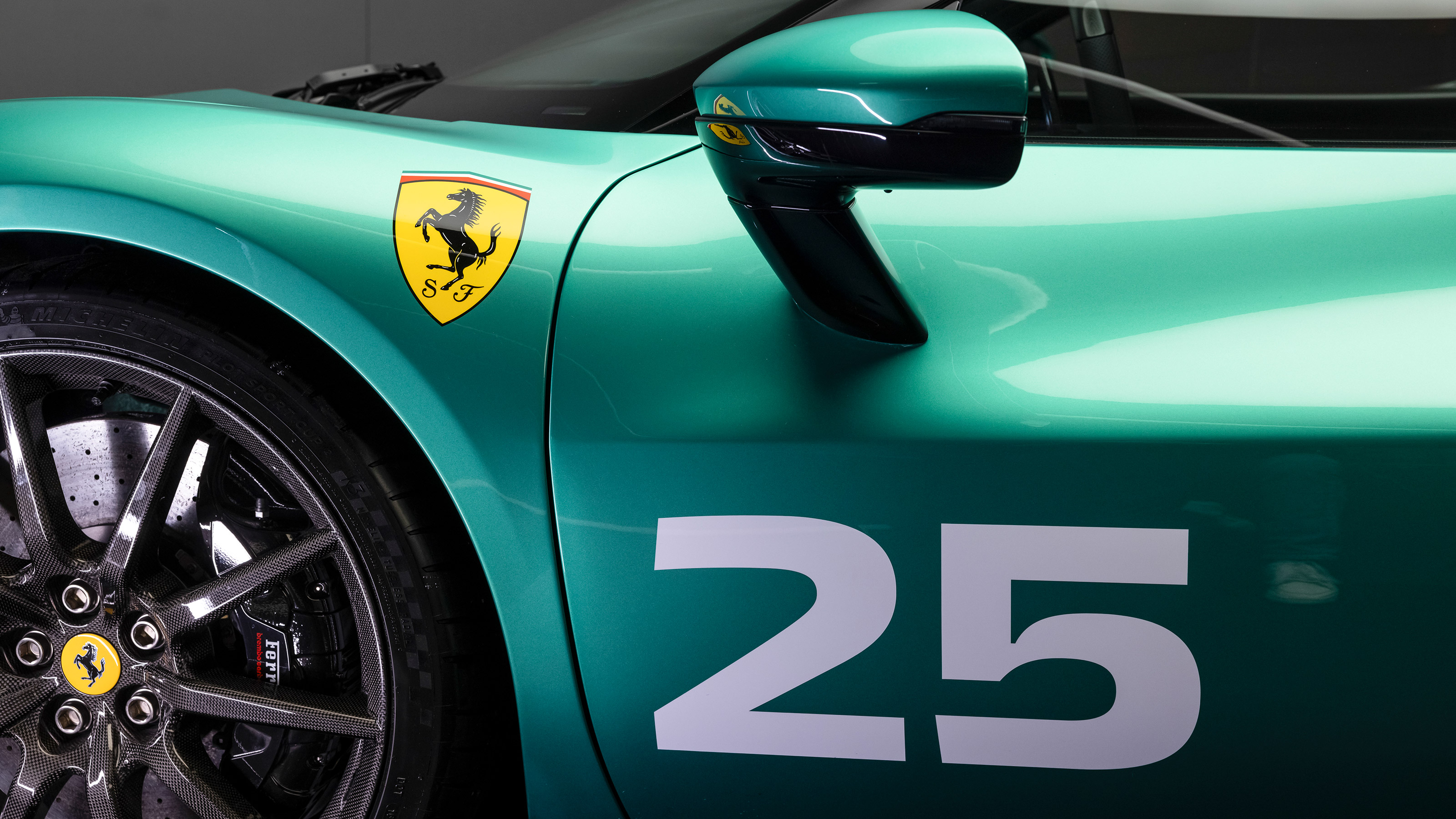 Ferrari 296 Speciale - side detail
