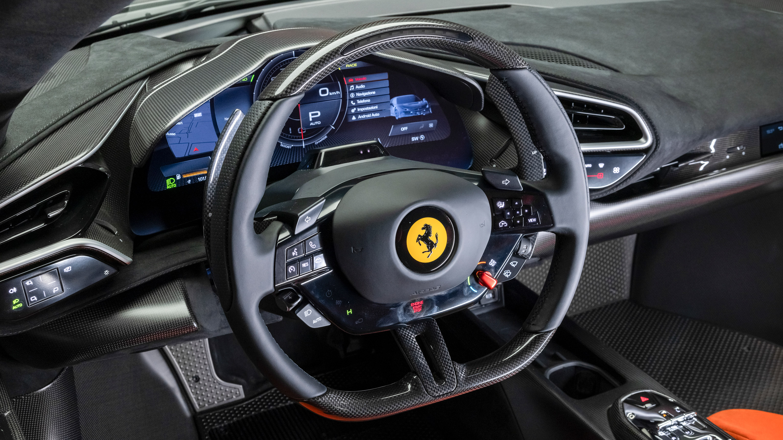 Ferrari 296 Speciale - steering wheel