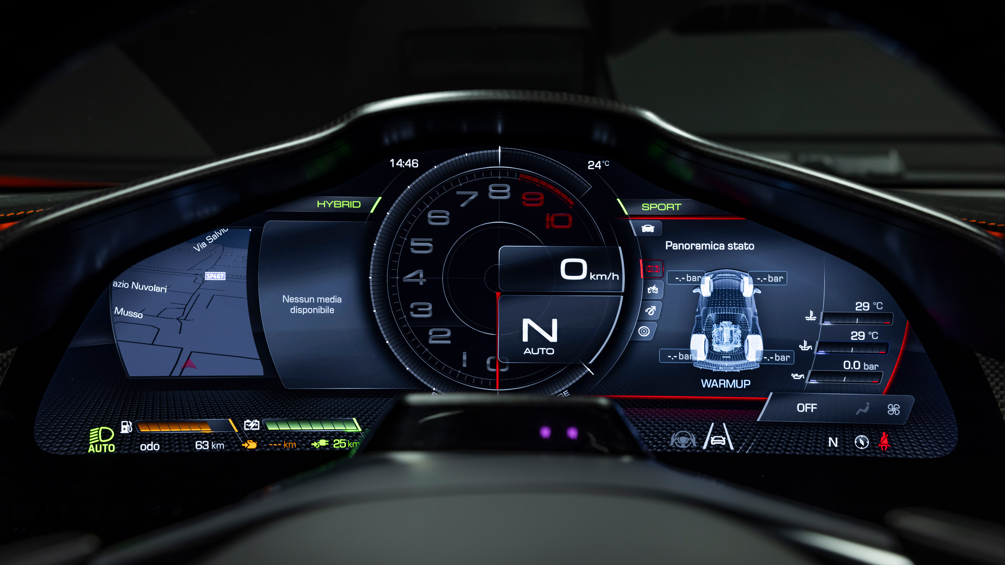 Ferrari 296 Speciale A - dials