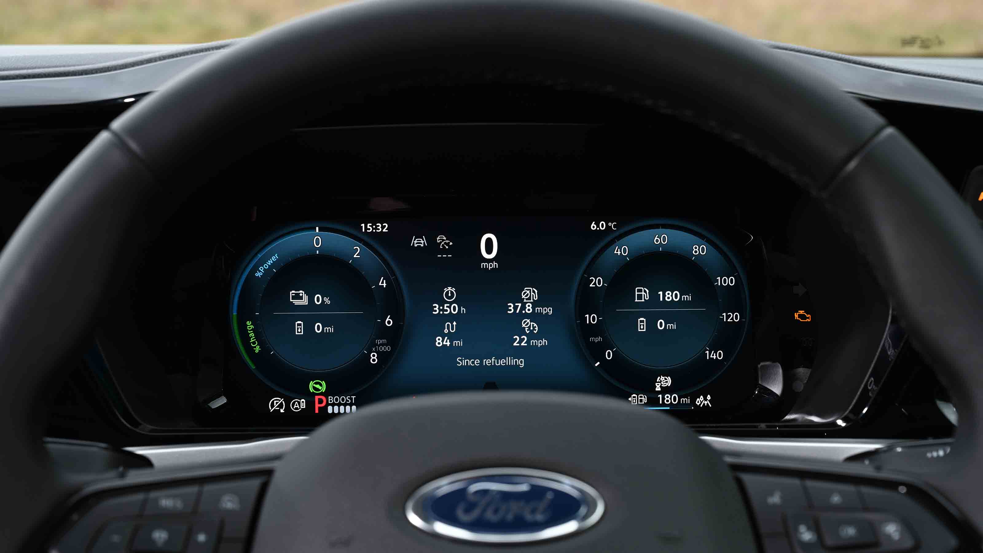 Ford Tourneo Connect - digital instrument cluster