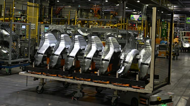Future of Nissan in the UK - factory body press