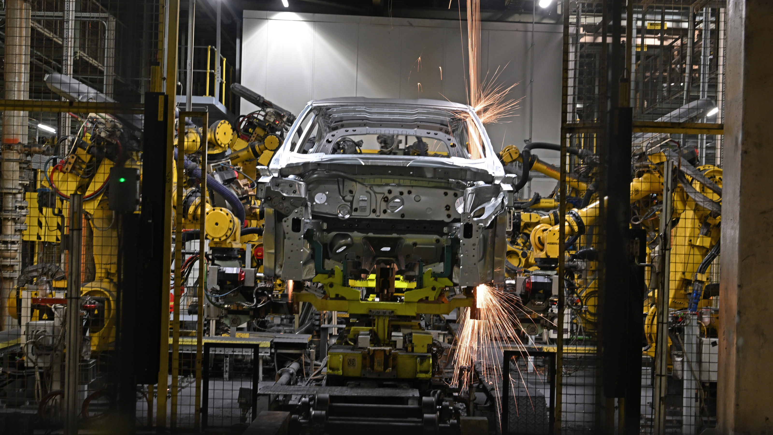 Future of Nissan in the UK - production line