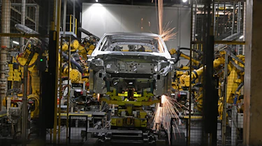 Future of Nissan in the UK - production line