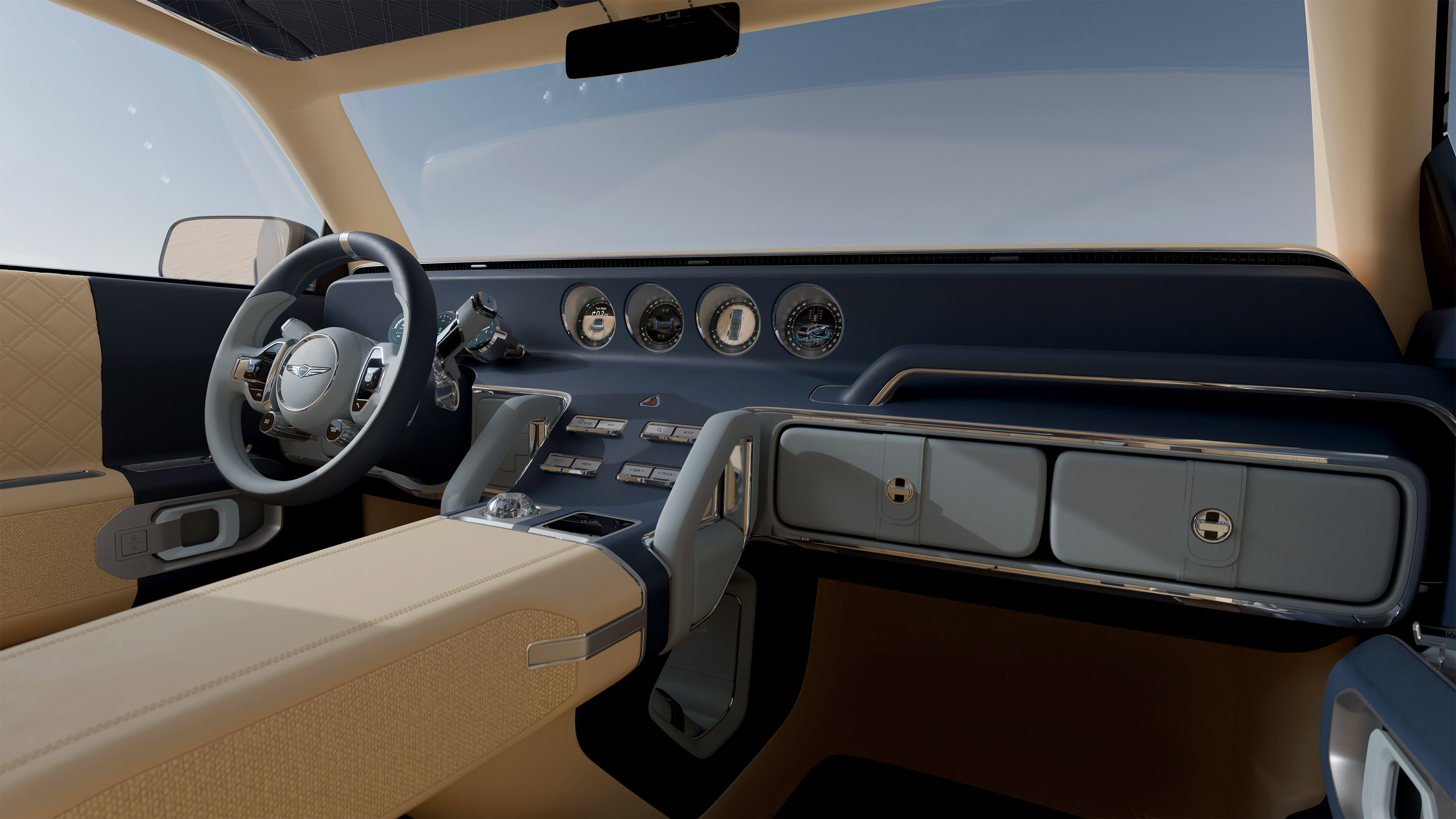 Genesis X Gran Equator concept - dash