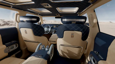 Genesis X Gran Equator concept - seats