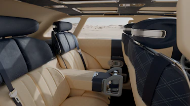Genesis X Gran Equator concept - rear seats