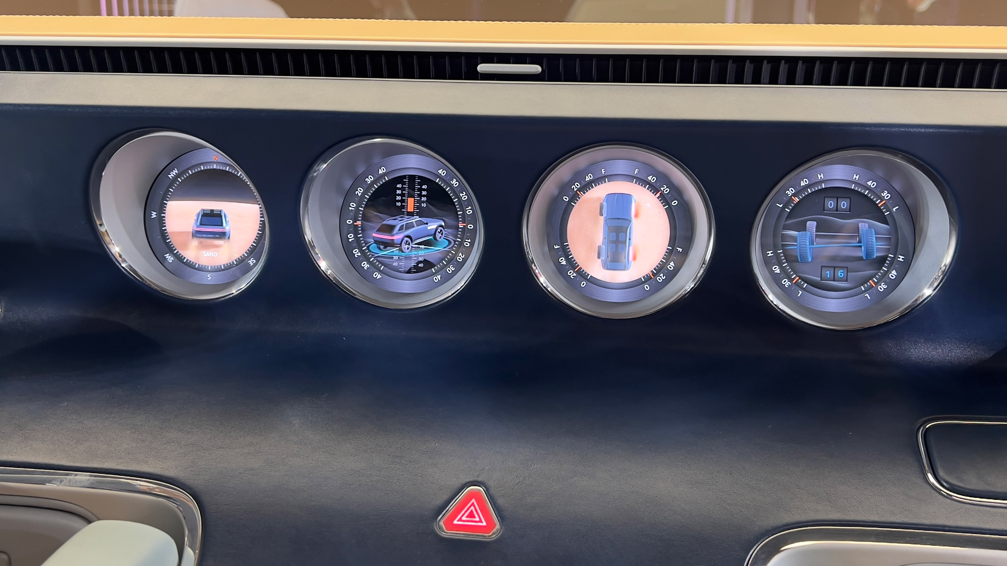 Genesis X Gran Equator studio - dials