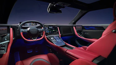 Honda GT car - dashboard