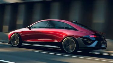 Hyundai Ioniq 6 facelift - rear action