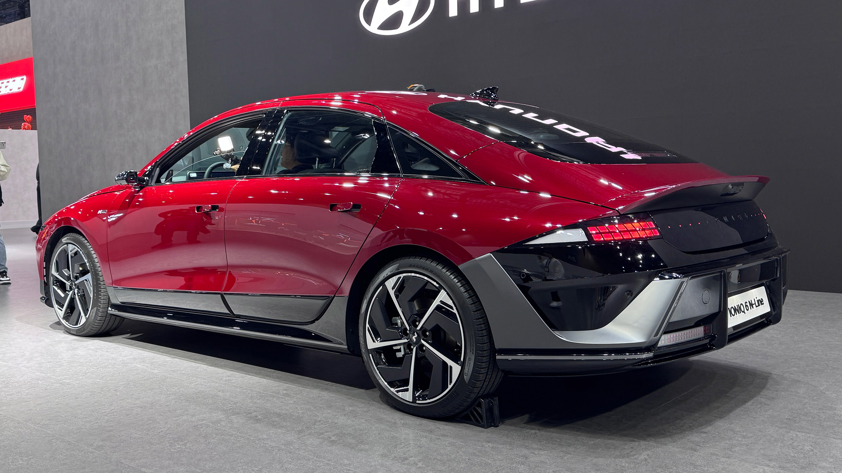 Hyundai Ioniq 6 facelift - rear show