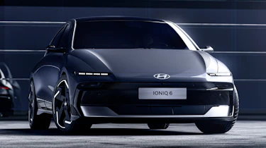 Hyundai Ioniq 6 facelift - front grey