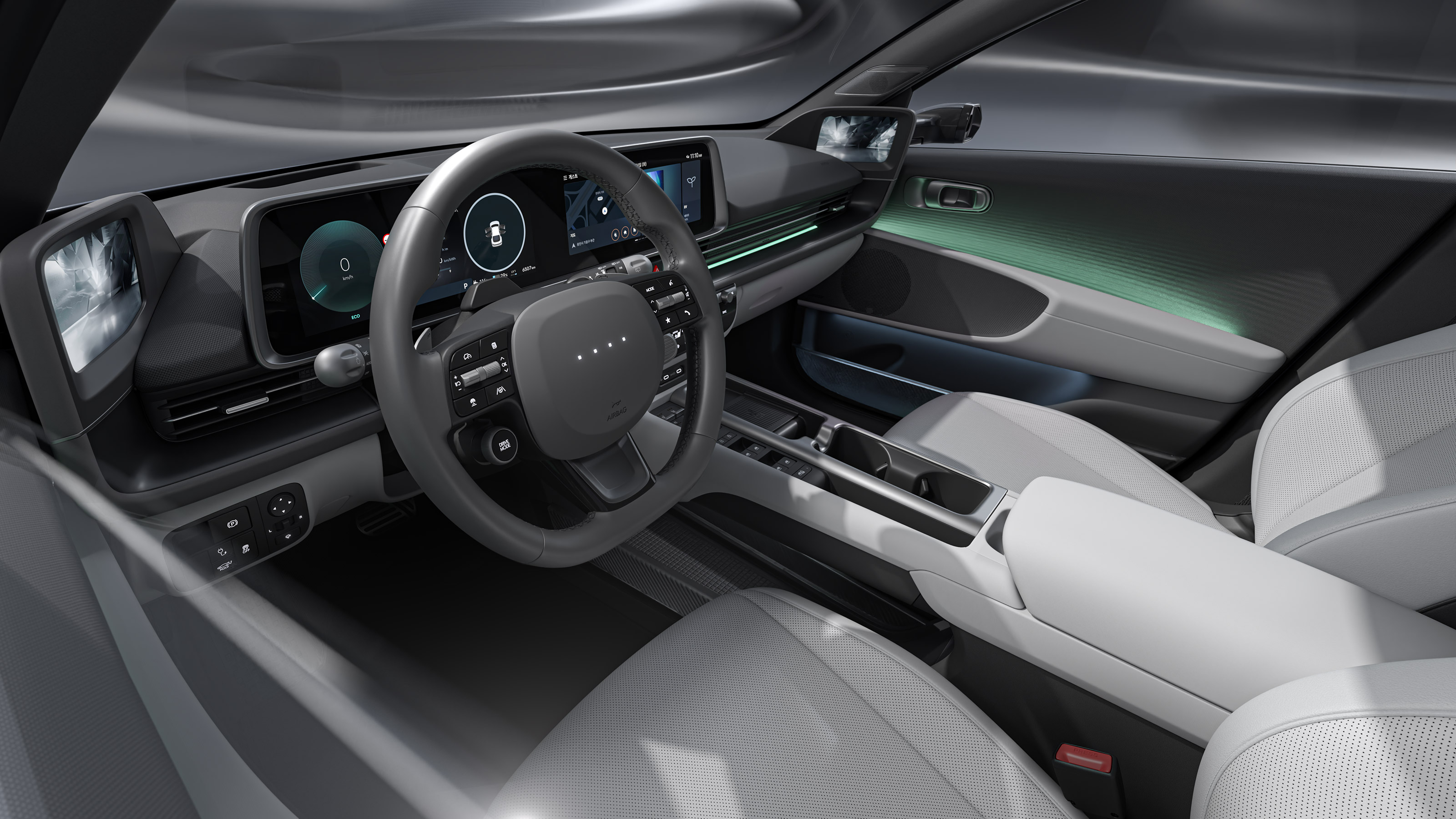 Hyundai Ioniq 6 facelift - dash