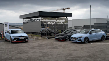 Selection of Hyundai N cars