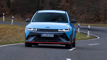 Hyundai Ioniq 5 N - front cornering
