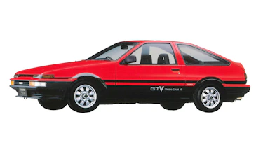 Initial D- Toyota AE86 Trueno